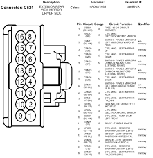 Upfitter switches were installed from the factory. Ford F250 Mirror Wiring Diagram Wiring Diagram Data Quit
