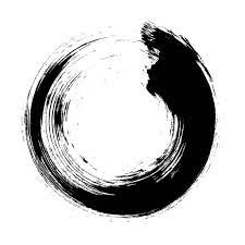 Enso Circular Brush Stroke Japanese Zen Circle Calligraphy N 10 Vector Art Illustration Circle Tattoos Japanese Tattoo Ouroboros Tattoo