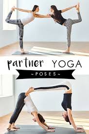 Partner Up For Yoga Pair Poses Yogamoo Two People Yoga Poses Couples Yoga Poses Partner Yoga