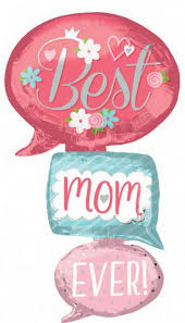 Boldog, szeretetben teljes #anyák napját kívánunk! Best Mom Ever Legjobb Anya Folia Lufi 134 Cm Netbolt Di