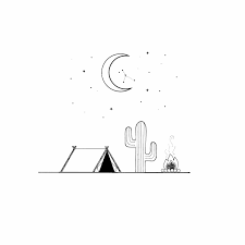 Plant in the pot one line drawing vector illustration continuous stroke minimalist design for wall decor isolated on white. Starry Cactus Desert Illustration Minimalist Drawing Cactus Drawing Art Drawings Simple