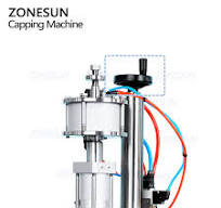 Aerosol Can Capper | ZS-YG25Q Sunscreen Spray Crimping Machine