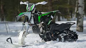 The kit attaches onto most dirt bikes and comes completely assembled and ready to install, it includes everything you need to convert your dirt bike into a snowbike. The Best 7 Conversion Kits From Motorcycle To Snow Bike Blogpost Eatsleepride