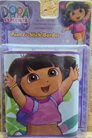 DORA THE EXPLORER Wall Border Stick-Ups Diego Nick Jr Soccer $23.11