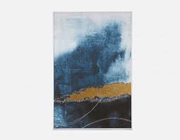 Ziba Multi Coloured Painting 82cm X 122cm Structube Painting Wall Art Wall Art Painting