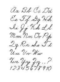 Practice your cursive letter writing skills with our free printable alphabet charts for kids. Math Worksheet Cursive Letters Worksheets Printable Free Tracing Alphabet Practice Sheets Handwriting Charts Sumnermuseumdc Org