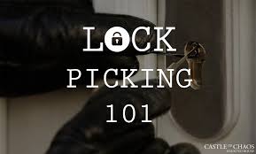 The pin tumbler lock is made up of 6 primary components. Lock Picking 101 How To Pick A Lock Castle Of Chaos