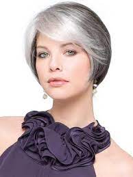 Short haircuts do a good job for gray hair because of that thinning we've mentioned. Short Gray Hair Hairstyles Novocom Top