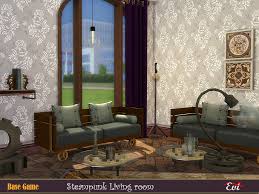 A steampunk style living room for you that you have get bored with the ordinary. Steampunk Living Room The Sims 4 Catalog