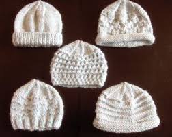 Browse 100+ free knitting patterns for baby with photos! Premature Small Baby Knitting Pattern For 5 Hats Baby Hat Knitting Pattern Hat Knitting Patterns Knitting Baby Projects