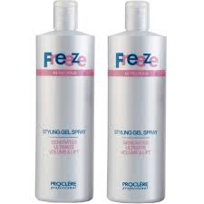 Pay attention to the specific formula to get the result you want. Proclere Professional Freeze Styling Gel Spray Twin Pack 2 X 500ml Free Delivery Justmylook