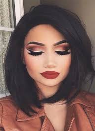Sparkling New Year S Eve Makeup Ideas And Hairstyle 2019 Latest Fashion Trends Hottest Hairstyles Ideas Inspiration New Years Eve Makeup Prom Hairstyles For Short Hair Beauty Girls Face