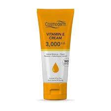I bought this and tried a few days. Amazon Com Cosmoderm Vitamin E Cream 3000iu 50ml Helps Reduce Fine Lines Wrinkles Scars And Dull Skin Beauty