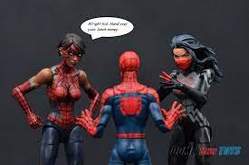 Come, See Toys: Marvel Legends Series Silk & Ashley Barton Spider-Girl  (Web-Slinging Heroines)