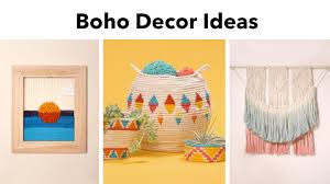 Start off easy with this gorgeous knot pattern designed by talented macrame teacher chasta from soulful notions! 3 Boho Decor Ideas Diy Youtube