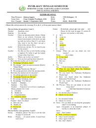 50 contoh soal bahasa inggris pilihan ganda dan essay lengkap dengan kunci jawaban new york city glasses. Soal Expression Of Show Appreciation Kelas 8 Masnurul