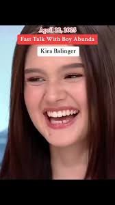 Kira Balinger Fast Talk with Boy Abunda