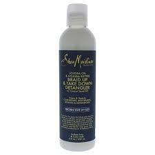 Amazon Com Shea Moisture Jojoba Oil Ucuuba Butter Braid Up Take Down Hair Detangler 8 Fl Oz Beauty