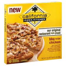 Maybe you would like to learn more about one of these? California Pizza Kitchen Pizza Bbq Chicken Restaurant Style Crust Frozen