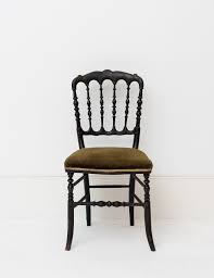 Napoleon Iii Chair With Green Velvet Seat Chair Antique Chairs Vintage Chairs
