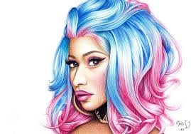 Nicki Minaj By Dendareloaded On Deviantart Nicki Minaj Drawing Nicki Minaj Celebrity Art