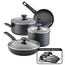 Vintage swedish tin candy chocolate molds, scalloped tart tins marked sweden. Farberware Power Base 12pc Cookware Set Target