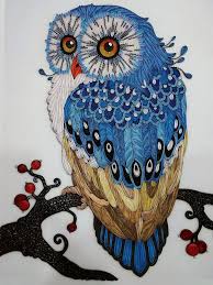 Handmade Owl Paper Quilling Art Quilling Patterns Quilling Paper Quilling