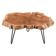Nspire Acasia Wood And Iron Coffee Table Natural Coffee Table Wood Coffee Table Iron Coffee Table