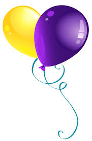 Black And White Balloons Png Clipart Yellow And Purple Balloons Png Clipart Picture Purple Balloons Happy Birthday Clip Art Balloons
