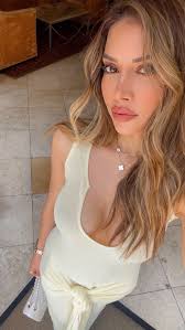 Time to hang up the jumpsuits and sport the dresses 🌞Dress @ayamuse @fwrd