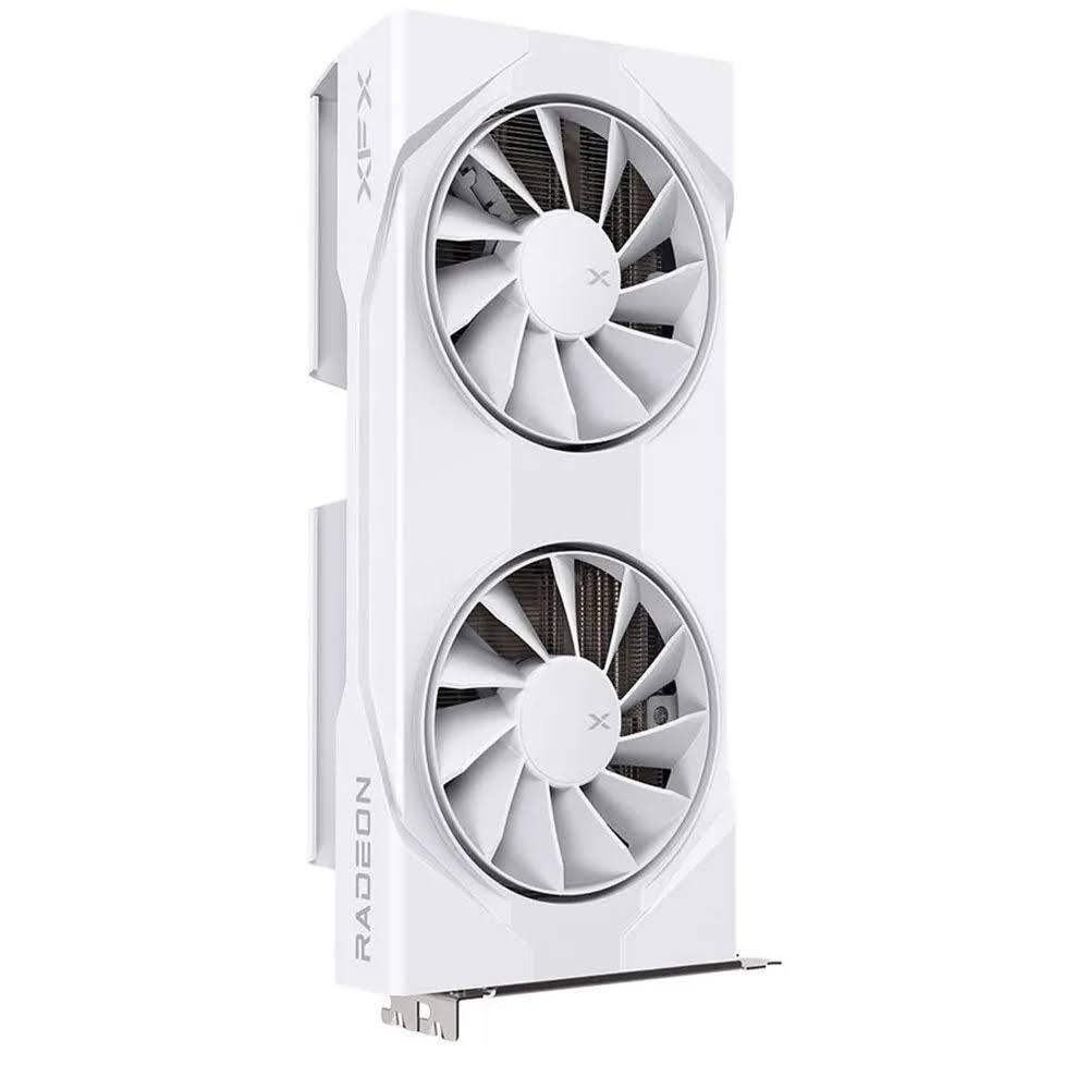 XFX Swift AMD Radeon RX 9060 XT OC White Gaming Edition with 8GB GDDR6