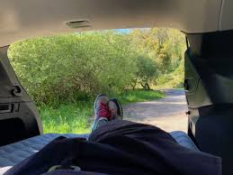 Thick and stable against pressure and shock. This Custom Fit Air Mattress Is A Brilliant Car Based Sleep System