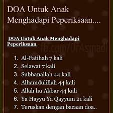Bantu anak kita untuk jadi pelajar cemerlang yang berjaya dunia dan akhirat. 6 Doa Ringkas Boleh Diamalkan Untuk Anak Menghadapi Peperiksaan D Teacher Collection Group
