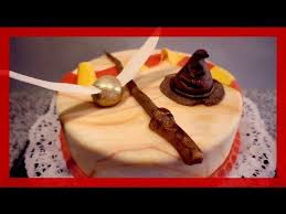 Harry Potter Torte Selber Machen Harry Potter Motivtorte Herstellen Harry Potter Cake No Bake Cake Diy Cake