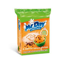 I muffin senza glutine sono il dolce ideale per coloro che preferiscono utilizzare prodotti che non contengono glutine. Mr Day 6 Muffin Senza Glutine Con Pepite Di Cioccolato Fondente