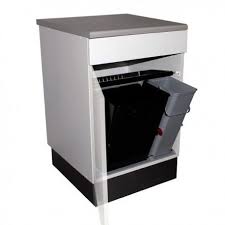 Poubelle Cuisine Basculante 2 Bacs 52 Litres Poubelle Cuisine Meuble Poubelle Meuble Sous Evier
