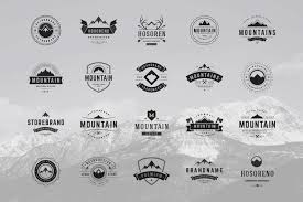 ✓ click to find the best 343 free fonts in the sports style. 20 Mountain Logos And Badges In Logo Templates On Yellow Images Creative Store