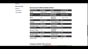 kitchenaid kcms1655bss microwave review