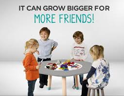 Mutable Grows Bigger For More Friends Childrens Play Table Play Table Kids Up