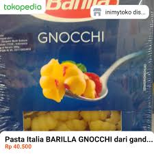 Pasta Italia Barilla Gnocchi Dari Gandum Durum 500 Gr Gnocchi Indeks Glikemik Pasta