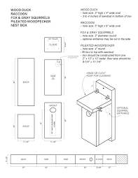 Bird house and feeder plans. Wood Duck Nest Box State Of Tennessee Wildlife Resources Agency