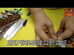 响应慈济环保巧思循环再造塑料袋变靓包包 candy wrappers wrapper youtube