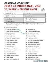 If vs unless exercise 2 5. Zero Conditional Interactive Exercise For 3
