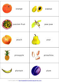 I would like to have pomegrenate juice. All Fruits Name In English With Images
