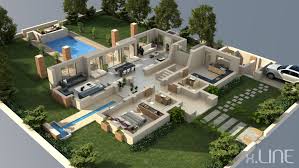 Do Architectural 3d Floor Plan Within 12 Hours 3d House Plans Sims House Design House Designs Exterior