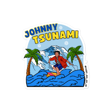 Johnny tsunami cartoon