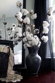Pin By Gloria Cheatham On A Perfect Room Space Cotton Decor Cotton Stalks Cotton Boll Decor