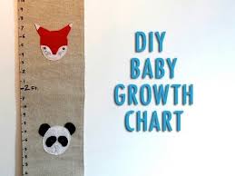 diy baby growth chart