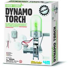 It is considered a green technology since it requires no batteries. Did You Learn About Dynamo Torch Switched On Kids