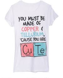 Delia S Cute Periodic Table Tee Funny Outfits T Shirt Clothes